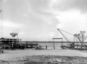 Service station on the Chokoloskee River - Everglades City, Florida