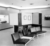 The lounge in the Fort Caroline National Memorial Visitor Center - Jacksonville, Florida