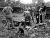 Hunting party in Umatilla, Florida.