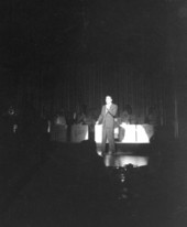 Tony Bennett performing in the Bal Masque Room in the Americana Hotel - Bal Harbour, Florida