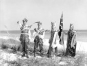 Costumed participants of the Quadricentennial Festival - Pensacola, Florida