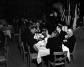Attendants at Governor Collins' annual Military Appreciation Dinner - Orlando, Florida.