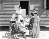 Costumed participants of the Quadricentennial Festival - Pensacola, Florida