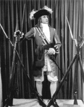 Lifesize wax figure of James Oglethorpe - Pensacola, Florida