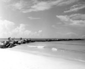 Fishing from a Panama City Beach jetty