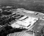 Aerial view of Gainesville Mall - Gainesville, Florida.