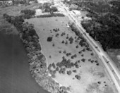 Aerial view of Gainesville.