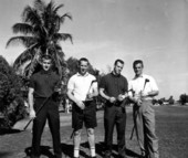 Golfers at the tournament - Fort Lauderdale, Florida