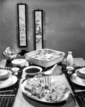 A dish of batter fried vegetables and frying pan - Tallahassee, Florida