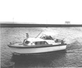 Dr. and Mrs. Charles Miller on their boat trip - Pahokee, Florida