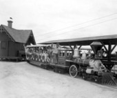 Tombstone Territory train - Panama City Beach, Florida.