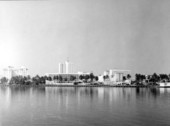 City view from Lake Worth - West Palm Beach, Florida.