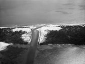 Aerial view of the Government Cut at Saint George Island.