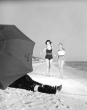 Christmas on the beach in Florida - Panama City, Florida.