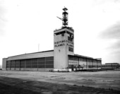 View of a control tower at the naval base - Green Cove Springs, Florida