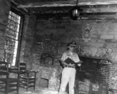 Interior of the St. Francis barracks - Saint Augustine, Florida