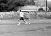 Scene from a softball game between the Governor's staff and Legislative staff at Centennial Field - Tallahassee, Florida.