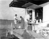 Fishing shack on the flats in the Florida Keys - Marquesas Keys, Florida