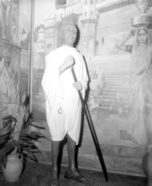 Mahatma Gandhi on display at Potter's Wax Museum - Saint Augustine, Florida