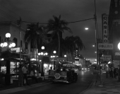 Street scene in Ybor City - Tampa, Florida