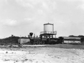 Railroad train at Pioneer City - Davie, Florida.