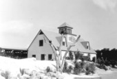 Railroad station at Pioneer City - Davie, Florida.