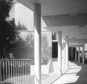 Covered walkway, Jacksonville University - Jacksonville, Florida
