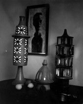 Ceramic lamps by Genell and Blair Boozer - New Smyrna Beach, Florida