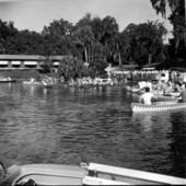 People canoeing - Rainbow Springs, Florida