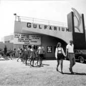 View of the entrance to Gulfarium - Fort Walton Beach, Florida
