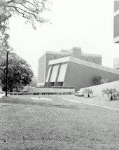 Fisher Lecture Hall with the Oceanography/Statistics Building in background - Tallahassee, Florida.
