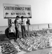 Street vending at the Southernmost point - Key West, Florida.