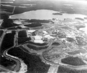 Aerial view of Disney World - Orlando, Florida.