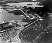 Aerial view of the Magic Kingdom - Orlando, Florida.