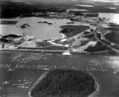 Aerial view of the Magic Kingdom - Orlando, Florida.