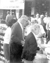 Feeding line at a festival in Ybor City - Tampa, Florida.