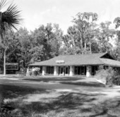 Entrance building at Homosassa Springs - Citrus County, Florida