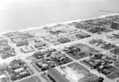 Aerial view of Jacksonville Beach.