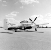 Propeller airplane, Miss America - Miami, Florida.