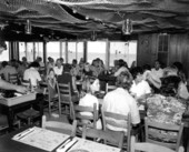 Diners at the Captain's Table - Cedar Key, Florida