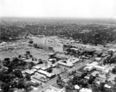 Aerial view of hospital - Sarasota, Florida.