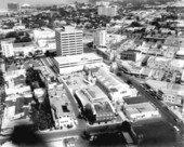 Aerial view of city - Sarasota, Florida.