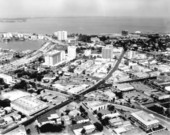 Aerial view of Sarasota.