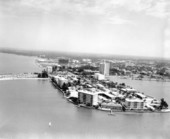 Aerial view of Sarasota.