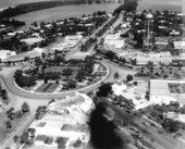 Aerial view of city - Sarasota, Florida.