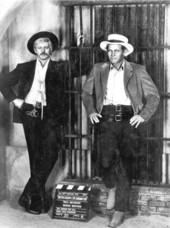 Butch Cassidy and Sundance Kid exhibit at the Stars Hall of Fame - Orlando, Florida.