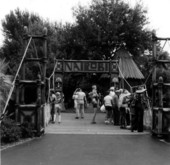 Entrance to Nairobi attraction at Busch Gardens - Tampa, Florida.