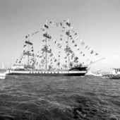 Gasparilla boat parade - Tampa, Florida.