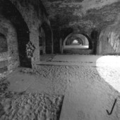 View of the interior passage of Fort Pickens - Santa Rosa Island, Florida.