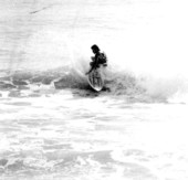 Surfing in the Sebastian Inlet - Sebastian, Florida